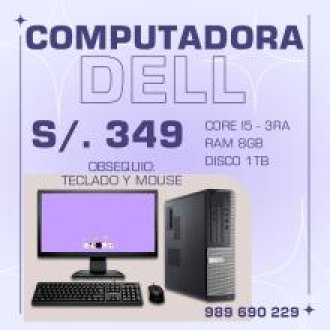 OFERTA ESPECIAL EN COMPUTADORA DELL
